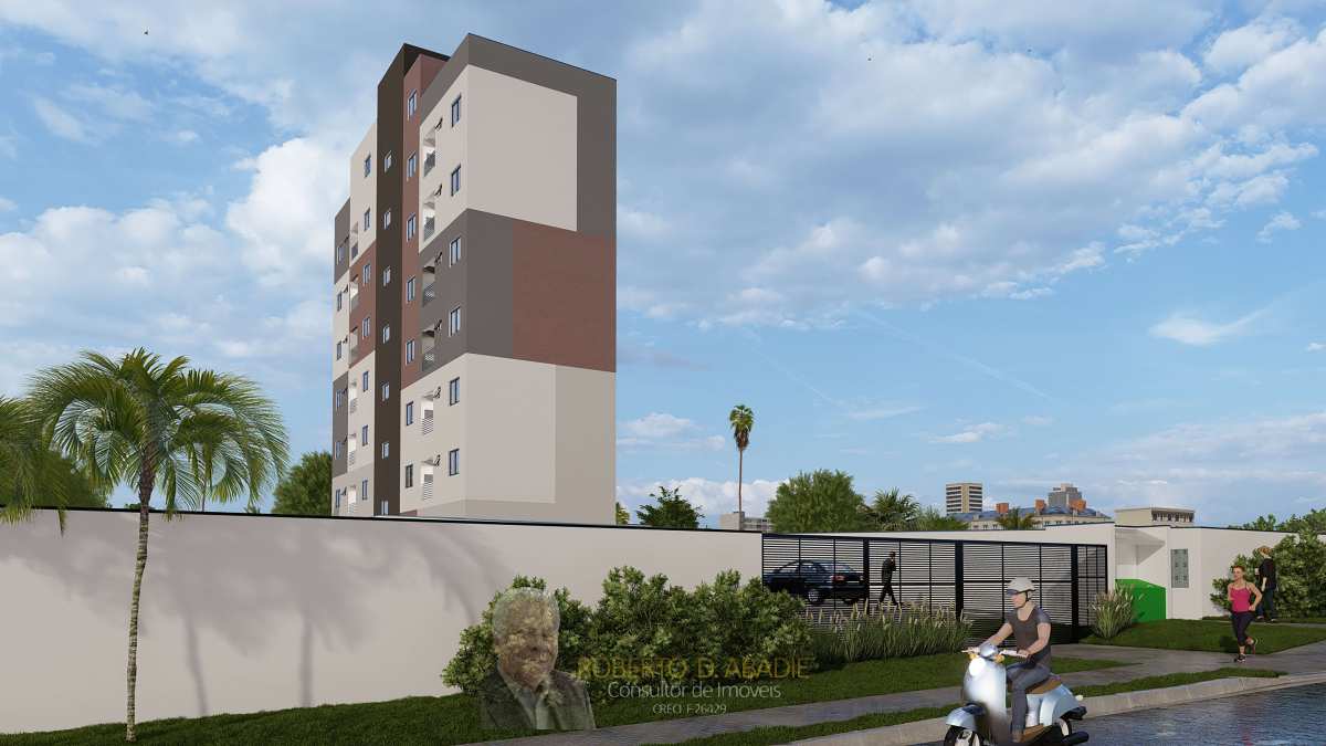 Apartamento à venda, no Residencial Dom João VI Cajuru,  em Curitiba, Cajuru, com 1 quarto, 32,13m² - ROBERTO D. ABADIE Consultor de Imóveis