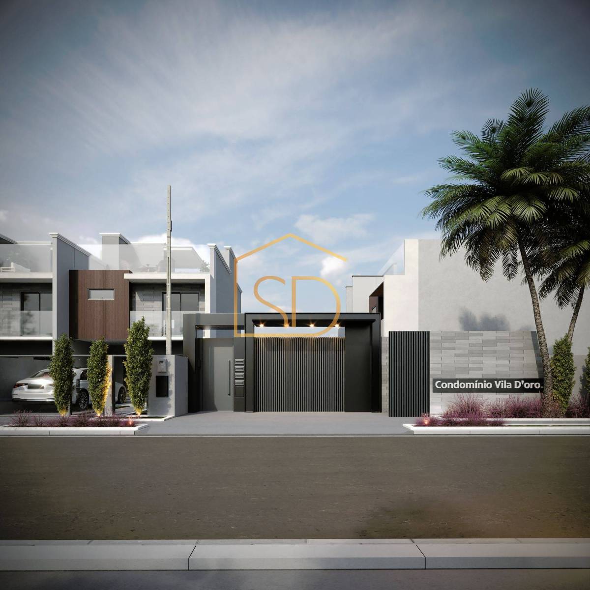 Espetacular Casa Triplex Alto Padrão no Condomínio Vila Doro com 3 quartos 1 suíte e Rooftop, 139,37m², à venda em Curitiba, Santa Felicidade - ROBERTO D. ABADIE Consultor de Imóveis