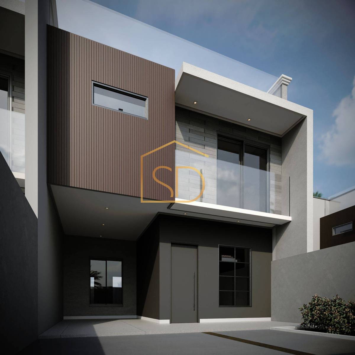 Espetacular Casa Triplex Alto Padrão no Condomínio Vila Doro com 3 quartos 1 suíte e Rooftop, 139,37m², à venda em Curitiba, Santa Felicidade - ROBERTO D. ABADIE Consultor de Imóveis