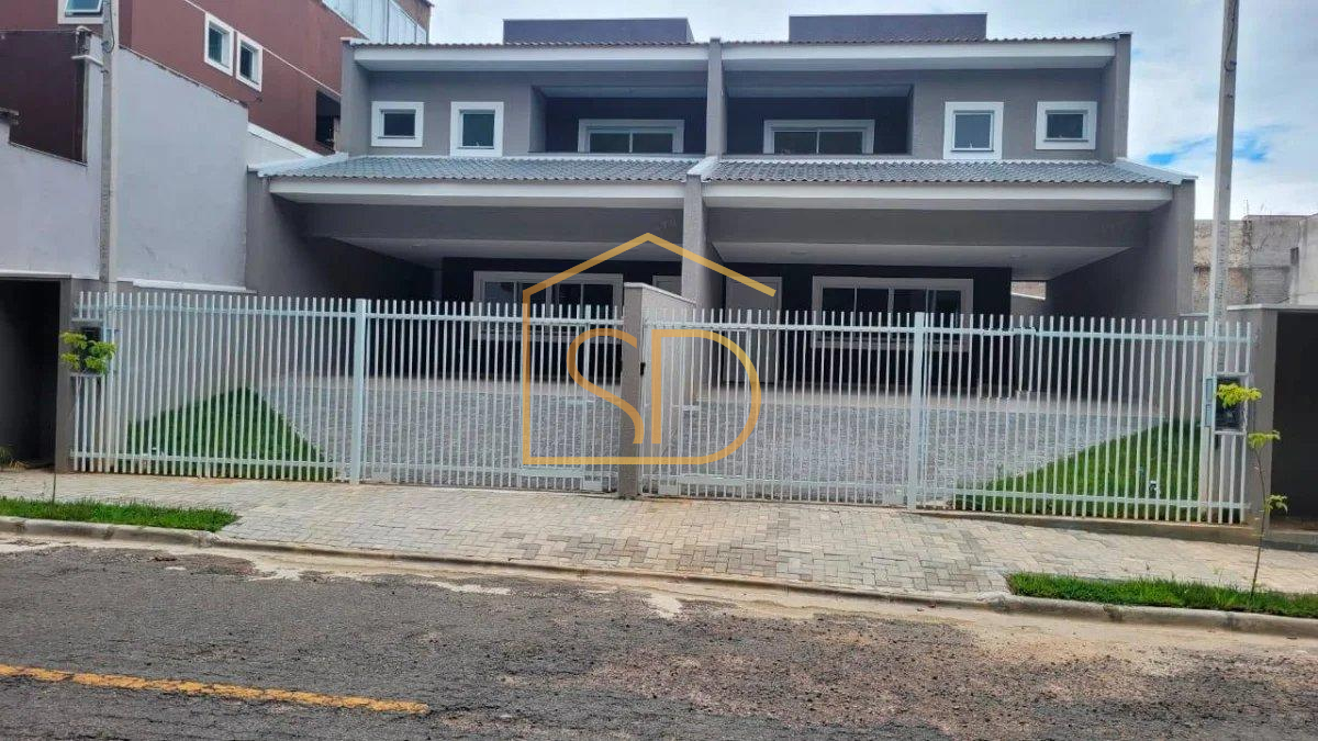 Excelente Sobrado Novo com 3 suítes, 300m² de terreno, à venda em São José dos Pinhais, Aristocrata - ROBERTO D. ABADIE Consultor de Imóveis