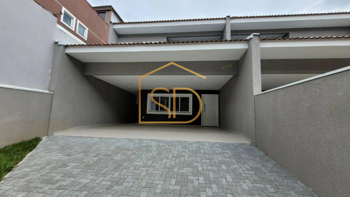 Excelente Sobrado Novo com 3 suítes, 300m² de terreno, à venda em São José dos Pinhais, Aristocrata - ROBERTO D. ABADIE Consultor de Imóveis