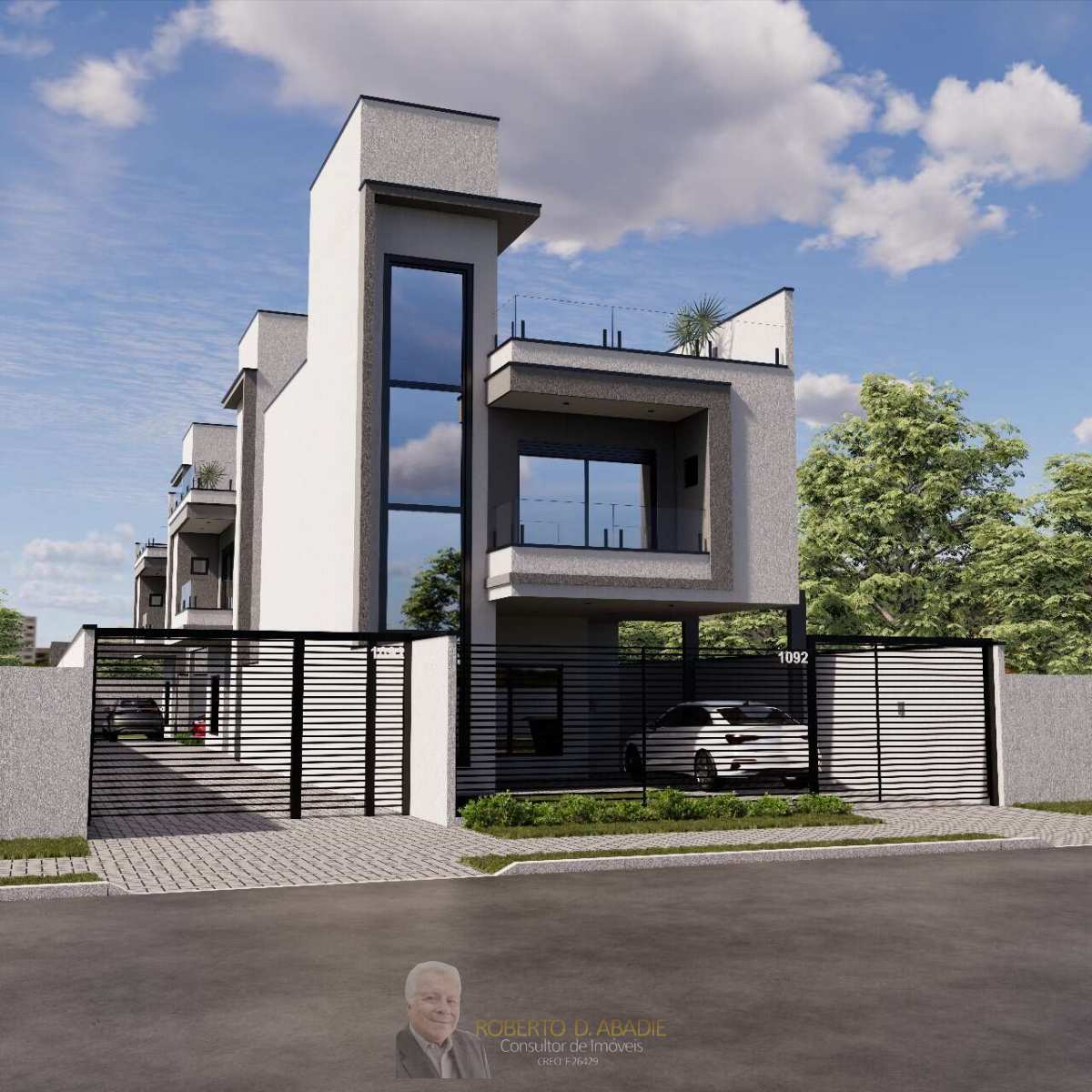 Sobrado à venda em Curitiba, Hauer, com 3 quartos, 148,06m²