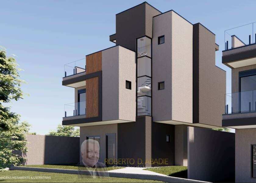 Sobrado à venda em Curitiba, Novo Mundo, com 3 quartos, 140,75m² - ROBERTO D. ABADIE Consultor de Imóveis