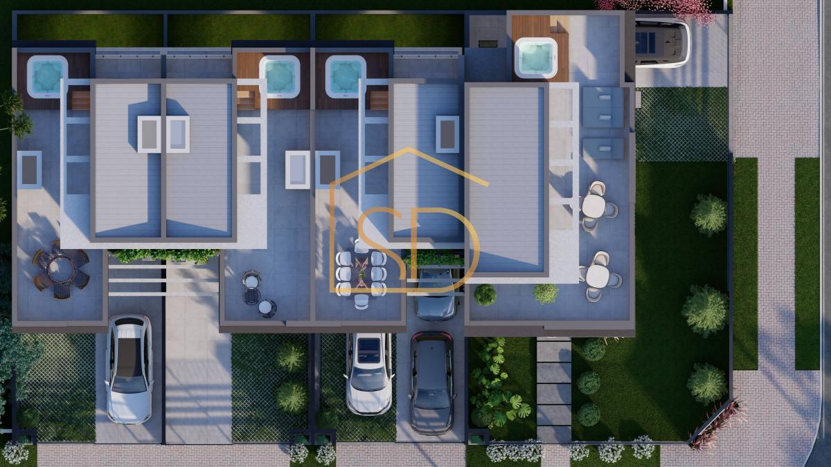 Espetacular Sobrado Alto Padrão de esquina com 3 suites, Ático e Varanda Gourmet, 225m², à venda em Curitiba, Água Verde - ROBERTO D. ABADIE Consultor de Imóveis