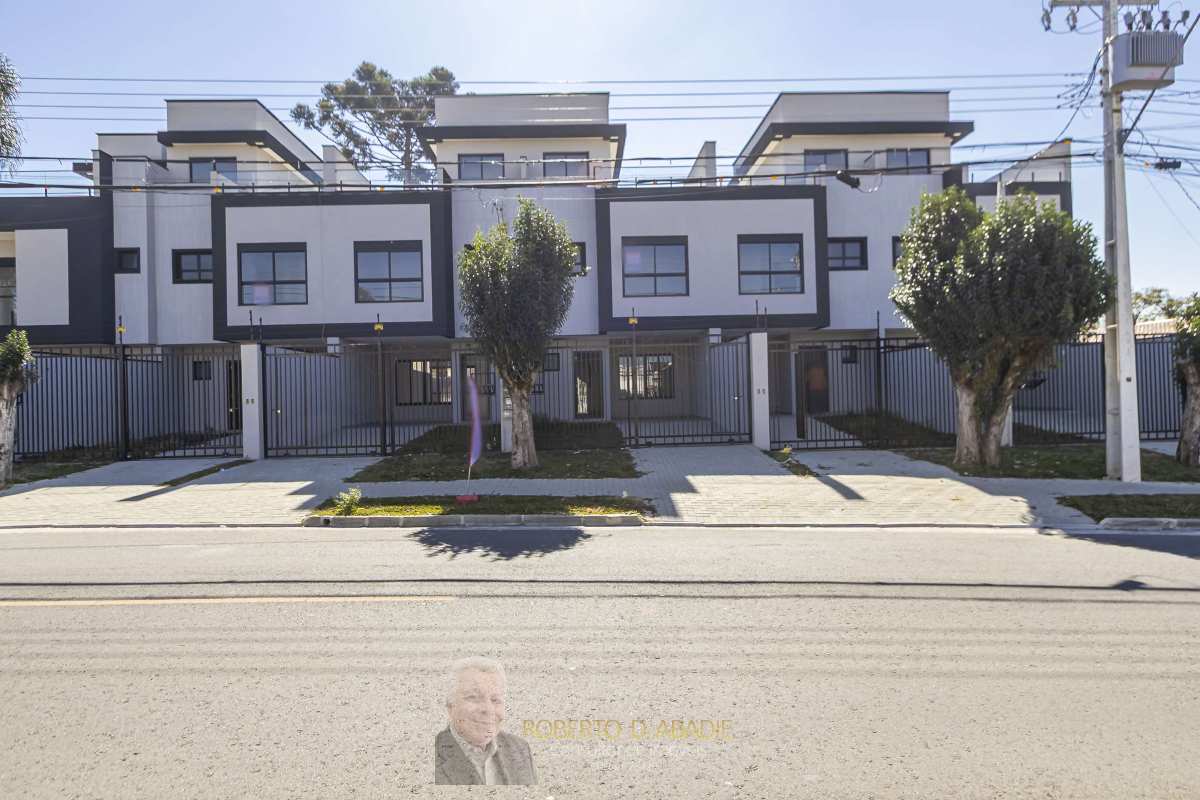 Sobrado em condomínio à venda, no Condominio Residencial Fontana di Trevi,  em Curitiba, Cajuru, com 3 quartos, 136m² - ROBERTO D. ABADIE Consultor de Imóveis