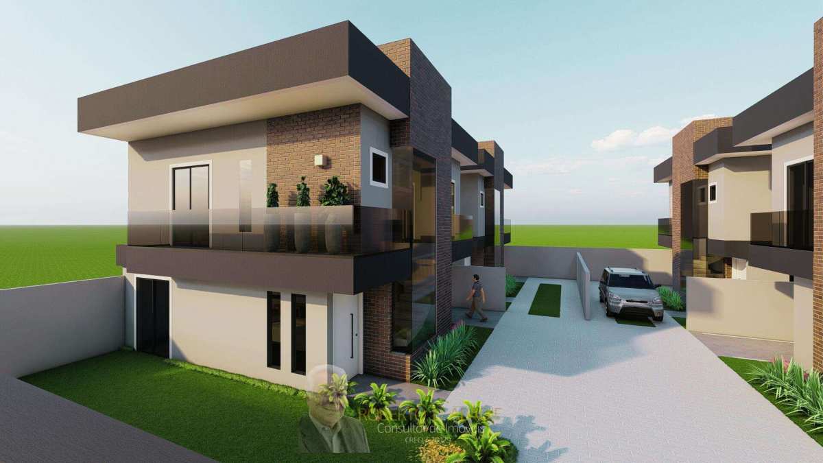 Sobrado em condomínio à venda, no Residencial Santos Dumont,  em Curitiba, Cajuru, com 3 quartos, 109m² - ROBERTO D. ABADIE Consultor de Imóveis