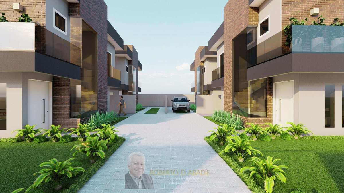 Sobrado em condomínio à venda, no Residencial Santos Dumont,  em Curitiba, Cajuru, com 3 quartos, 109m² - ROBERTO D. ABADIE Consultor de Imóveis
