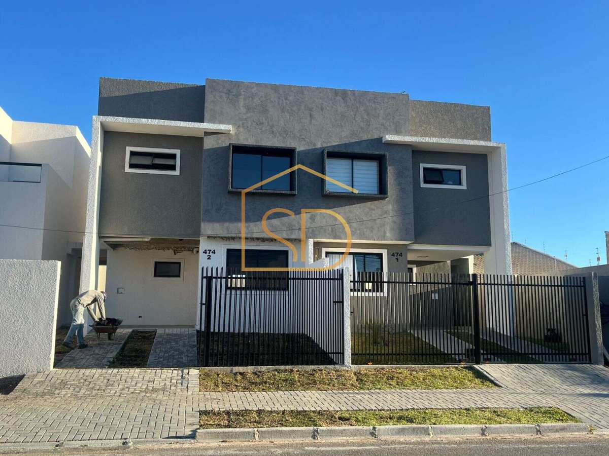 Sobrado Novo - Ultima Unidade com 3 quartos 1 suíte, à venda em São José dos Pinhais, Cruzeiro - ROBERTO D. ABADIE Consultor de Imóveis