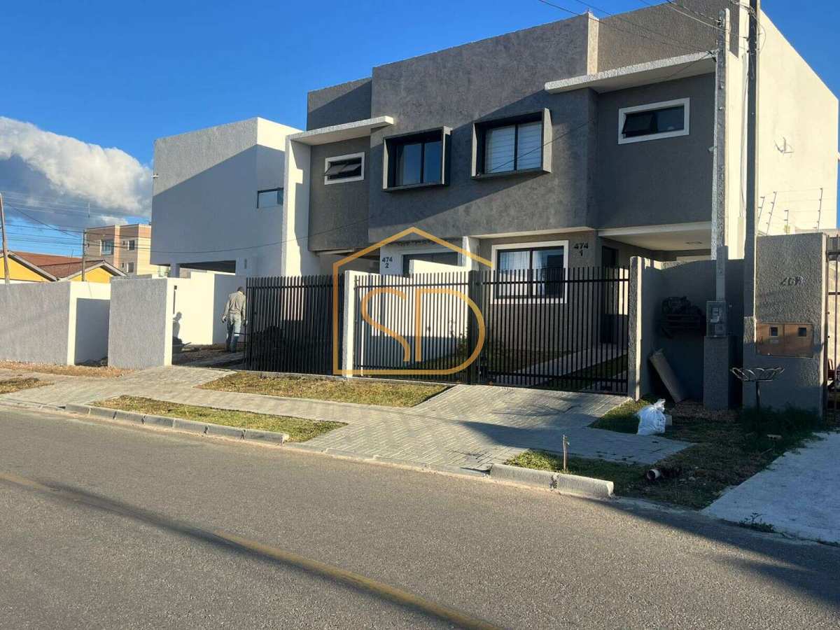 Sobrado Novo - Ultima Unidade com 3 quartos 1 suíte, à venda em São José dos Pinhais, Cruzeiro - ROBERTO D. ABADIE Consultor de Imóveis