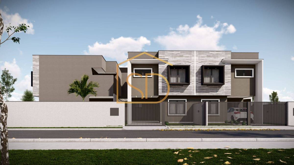 Sobrados Novos com 3 quartos 1 suíte, à venda em São José dos Pinhais, Cruzeiro - ROBERTO D. ABADIE Consultor de Imóveis