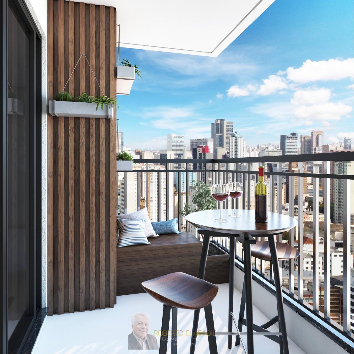 Studio no IBIZA Unique House com 1 quarto,de 20,70m² a 37,10 m² , à venda em Curitiba, Centro - ROBERTO D. ABADIE Consultor de Imóveis